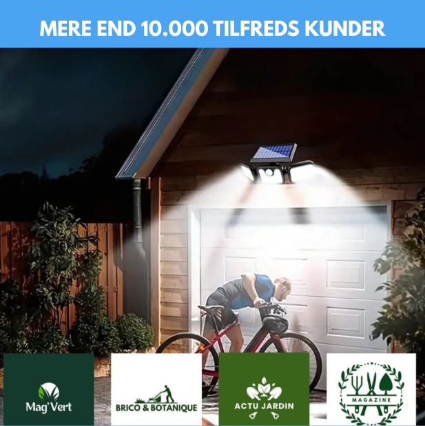 DagLykke™ - Smart Solcellelampe Til Rolige Aftener