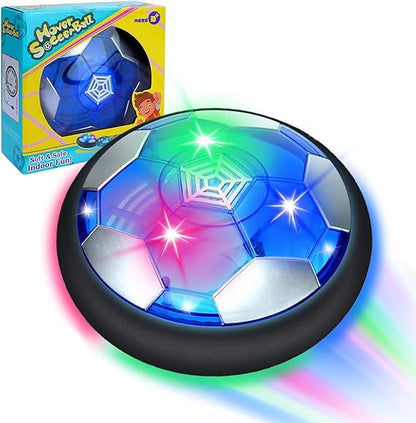 LED Hover Football – Sjovt Indendørsspil for Børn og Familie