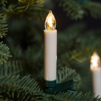 LED-julelys til juletræ - sæt med 10 stk.