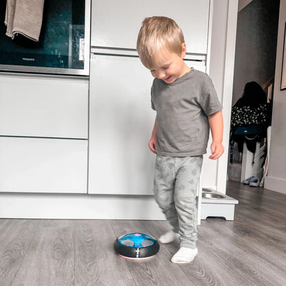 LED Hover Football – Sjovt Indendørsspil for Børn og Familie