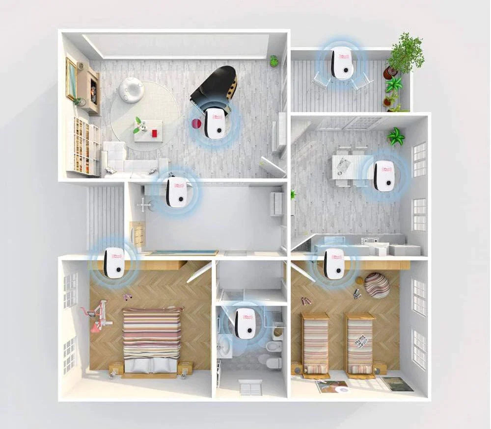 Pest Reject – Effektivt ultralydssystem mod insekter og gnavere